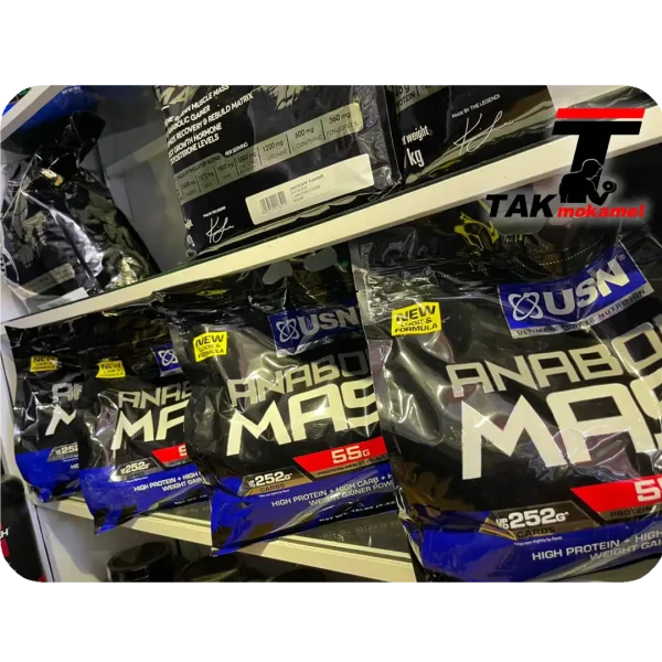 مکمل پودر گینر آنابولیک مس یو اس ان
