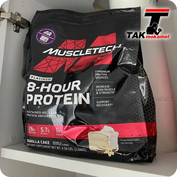 خرید پروتئین 8 ساعته پلاتینیوم ماسل تک