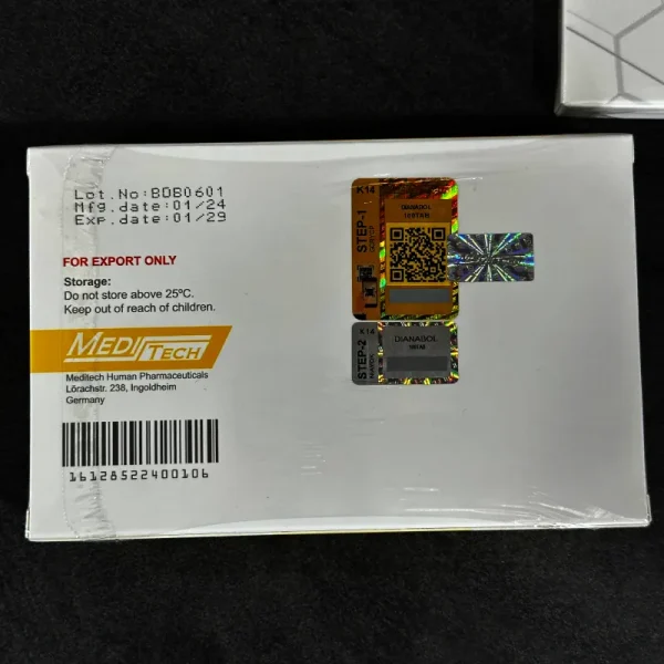 قرص دیانابول مدیتک قرص استروئید خورکی 100 عددی | MEDITECH DIANABOL METHANDIENONE 10MG - Image 3