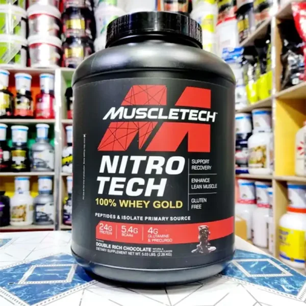 پروتئین نیتروتک وی گلد ماسل تک | Muscletech Nitro-Tech 2.270g - Image 4