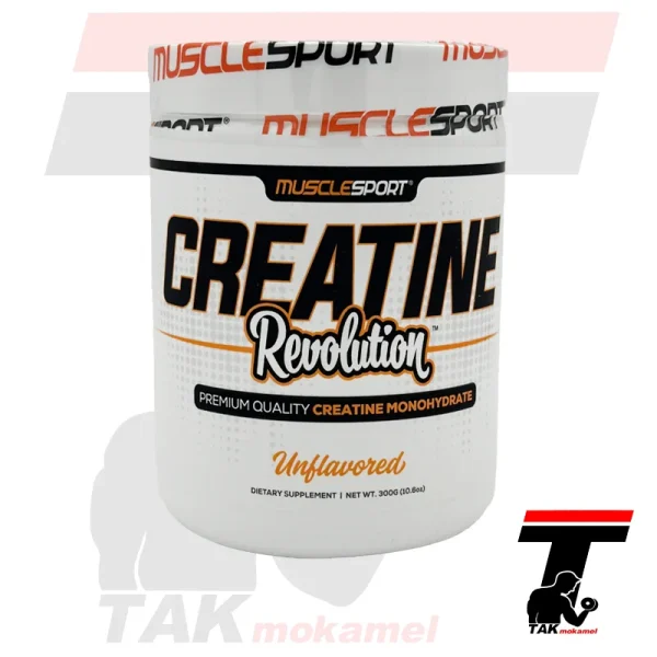 کراتین ماسل اسپرت 300گرمی | MuscleSport Creatine Revolution