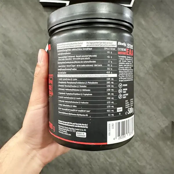 آمینو ای ای ای بادی اتک اکستریم 300 گرمی | BODY ATTACK Extreme Instant