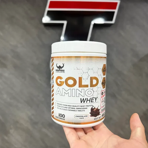 آمینو وی گلد وایکینگ فورس 450 گرمی اصل | GOLD AMINO WHEY Viking
