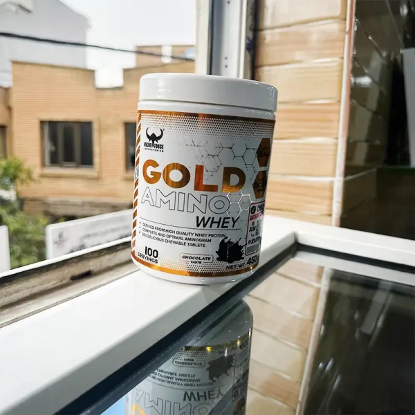 آمینو وی گلد وایکینگ فورس 450 گرمی اصل | GOLD AMINO WHEY Viking