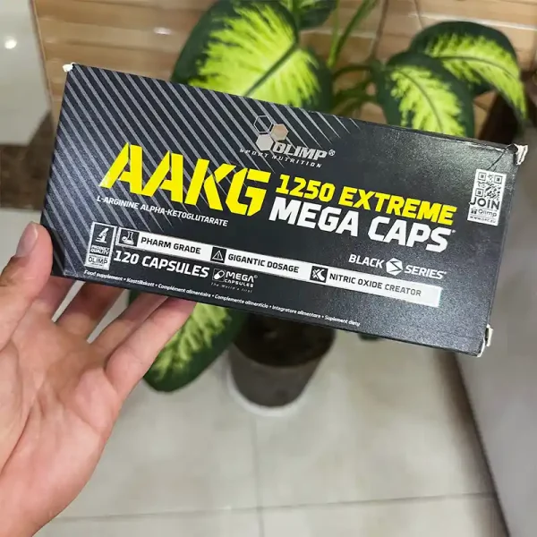 کپسول ای ای کی جی 1250 اکستریم الیمپ | AAKG EXTREME MEGA CAPS OLIMP