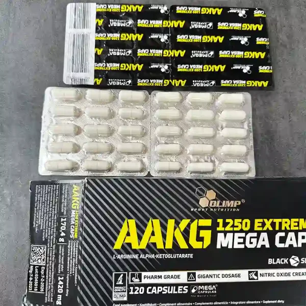 کپسول ای ای کی جی 1250 اکستریم الیمپ | AAKG EXTREME MEGA CAPS OLIMP