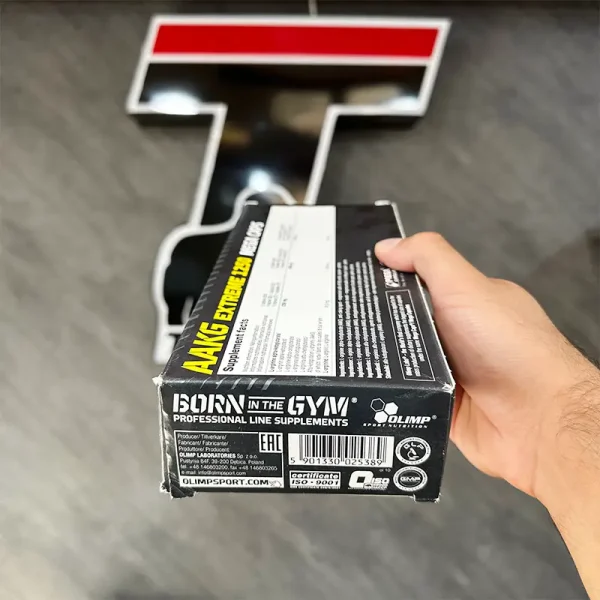 کپسول ای ای کی جی 1250 اکستریم الیمپ | AAKG EXTREME MEGA CAPS OLIMP