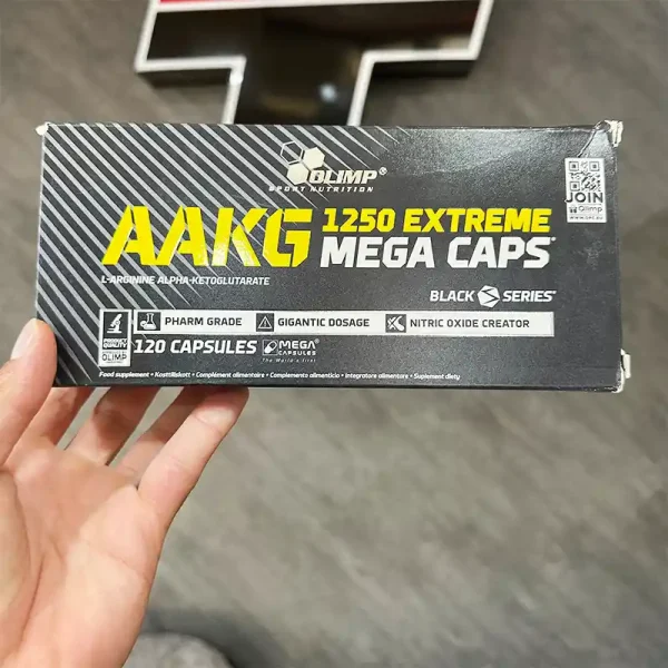 کپسول ای ای کی جی 1250 اکستریم الیمپ | AAKG EXTREME MEGA CAPS OLIMP