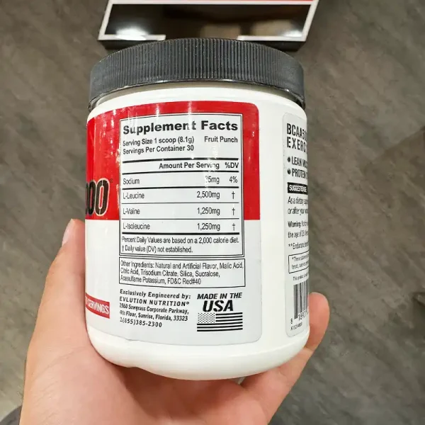 پودر بی سی ای ای ای وی ال | EVLution Nutrition BCAA 5000 - Image 5