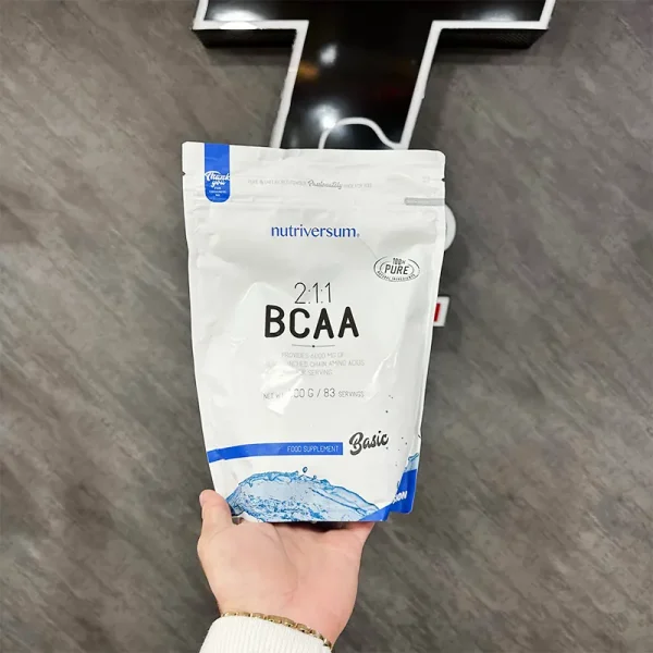 بی سی ای ای ناتریورسام 2:1:1 کیسه ای اصل | Nutriversum BCAA 500g