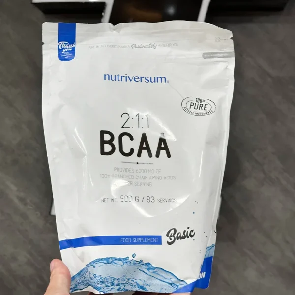بی سی ای ای ناتریورسام 2:1:1 کیسه ای اصل | Nutriversum BCAA 500g