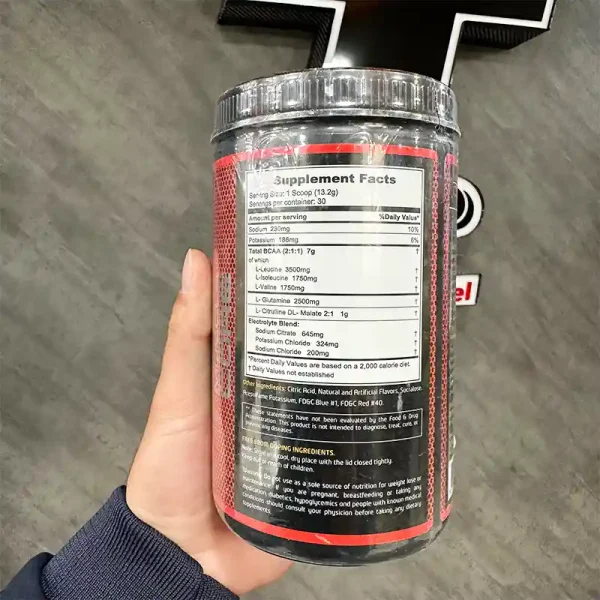 بی سی ای ای ماسل کور 390 گرمی طعم دار | BCAA Muscle Core