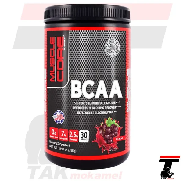 بی سی ای ای ماسل کور 390 گرمی طعم دار | BCAA Muscle Core