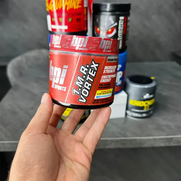 پمپ وان ام آر ورتکس توسط شرکت BPI Sports در سال ۲۰۱۰ معرفی شد.