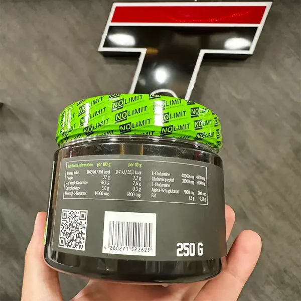 گلوتامین پیور نولیمیت 250 گرمی | Nolimit Pure Glutamine 100% - Image 3