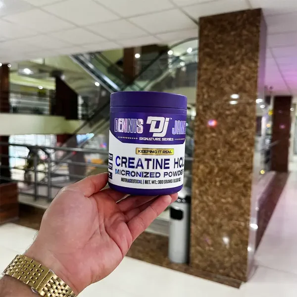 کراتین اچ سی ال دنیس جیمز 300 گرمی اصل | Dennis Jame Creatine HCL