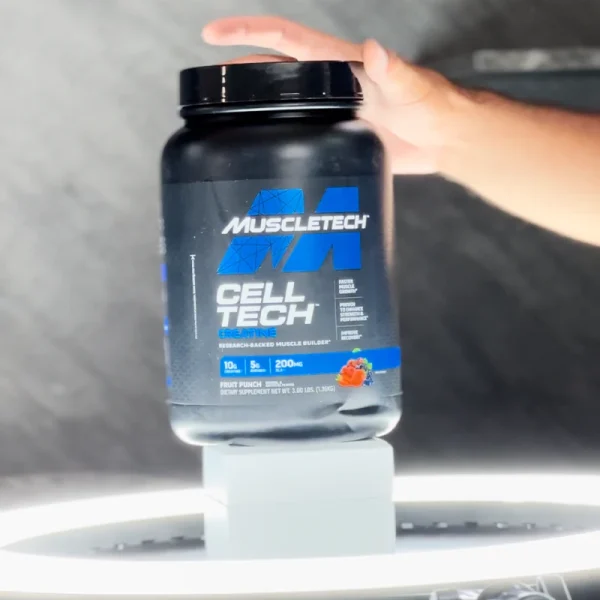 کراتین ترکیبی سل تچ ماسل تک طرح جدید | MuscleTech Cell Tech Creatine 1.3g