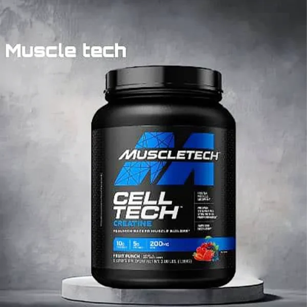 کراتین ترکیبی سل تچ ماسل تک طرح جدید | MuscleTech Cell Tech Creatine 1.3g
