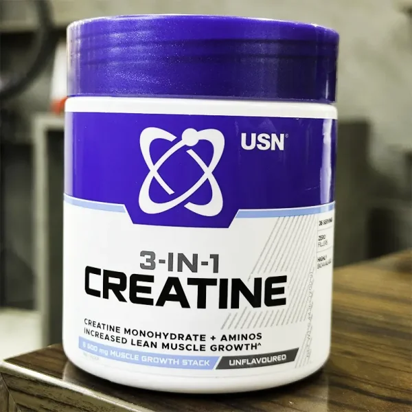 کراتین ترکیبی یو اس ان 3 در 1 اصل | USN 3-in-1 Creatine Monohydrate