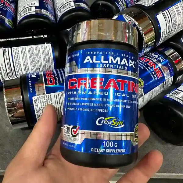 پودر کراتین مونوهیدرات 100 گرمی آلمکس کانادا | ALLMAX Nutrition Creatine