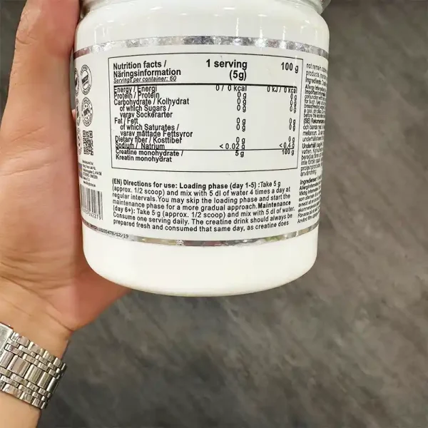 کراتین مونوهیدرات وایکینگ فورس 300 گرمی | viking creatine monohydrate